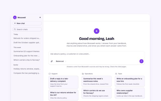 AI chat new-chat prompts